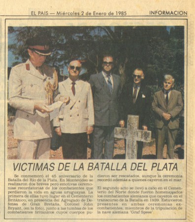 45º Aniversario Batalla del Río de la Plata
